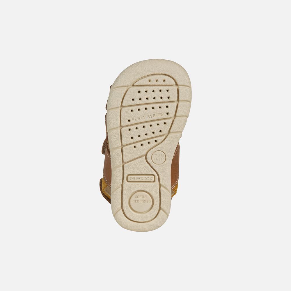 Geox Bebek Sandalet Kahverengi - Alul Boy - VYU-453980